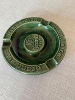 Zeldzame Brand Bier Asbak - Groen Keramiek -, Verzamelen, Biermerken, Ophalen of Verzenden