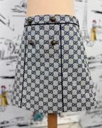 Gucci GG canvas rok maat 10, Gucci EU, Customercare@gucci.com, Zo goed als nieuw, Jurk of Rok