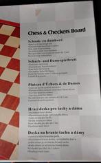 Dambord, Hobby en Vrije tijd, Ophalen of Verzenden, Zo goed als nieuw