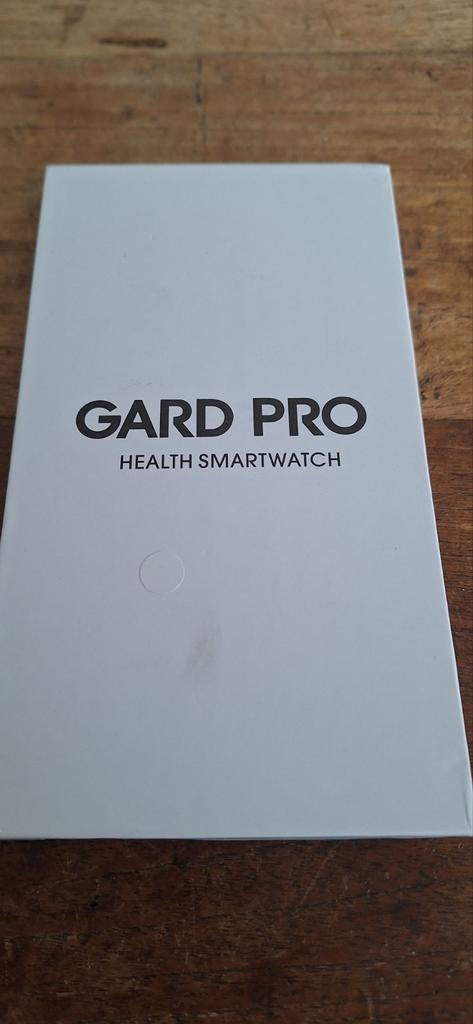 GARD PRO Health Smartwatch - Nieuw in doos, Sieraden, Tassen en Uiterlijk, Smartwatches, Wit, Nieuw, Ophalen of Verzenden, Stappen