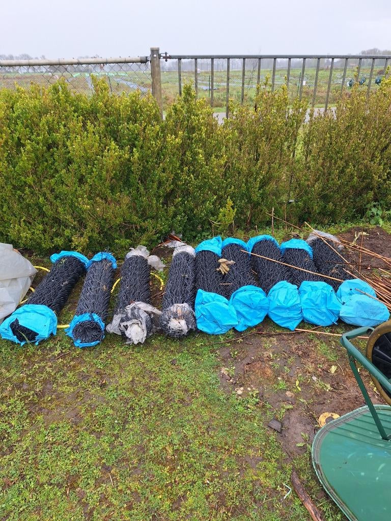 Harmonicagaas hekwerk gaas, Tuin en Terras, Ophalen of Verzenden