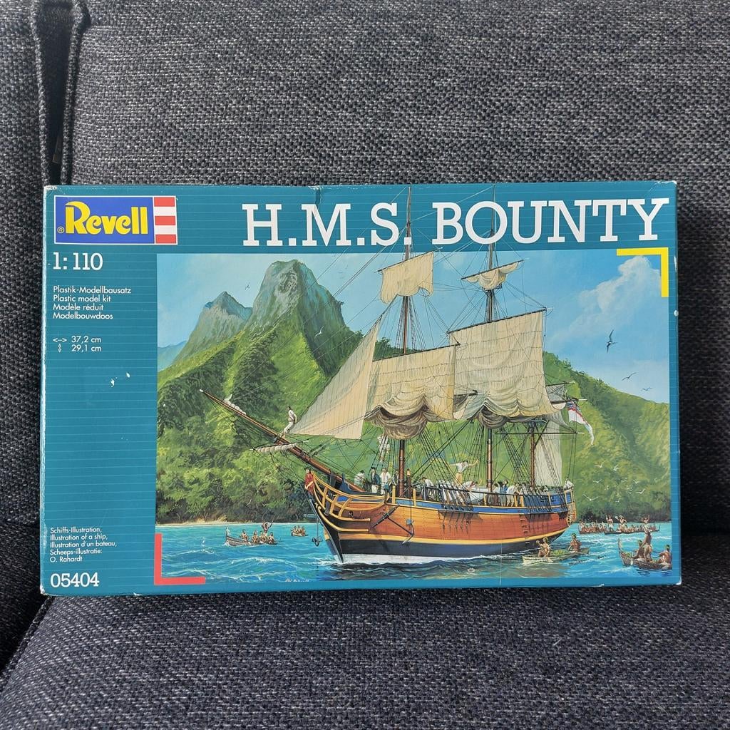 Revell H.M.S. Bounty Modelbouwdoos 1:110, Ophalen of Verzenden, Nieuw, 1:50 tot 1:200, Revell