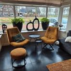 Draaifauteuils inc poef en tafeltjes, Ophalen, Gebruikt, Minder dan 75 cm, Stof