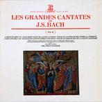 LP - BACH - Les Grandes Cantates, Overige typen, Ophalen of Verzenden, Zo goed als nieuw, 12 inch