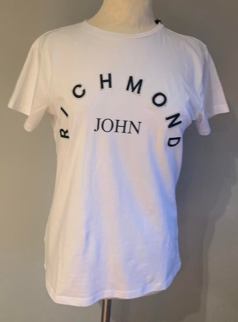Richmond shirt mt M Nieuw, Kleding | Dames, T-shirts, Maat 38/40 (M), Wit, Nieuw, Ophalen of Verzenden