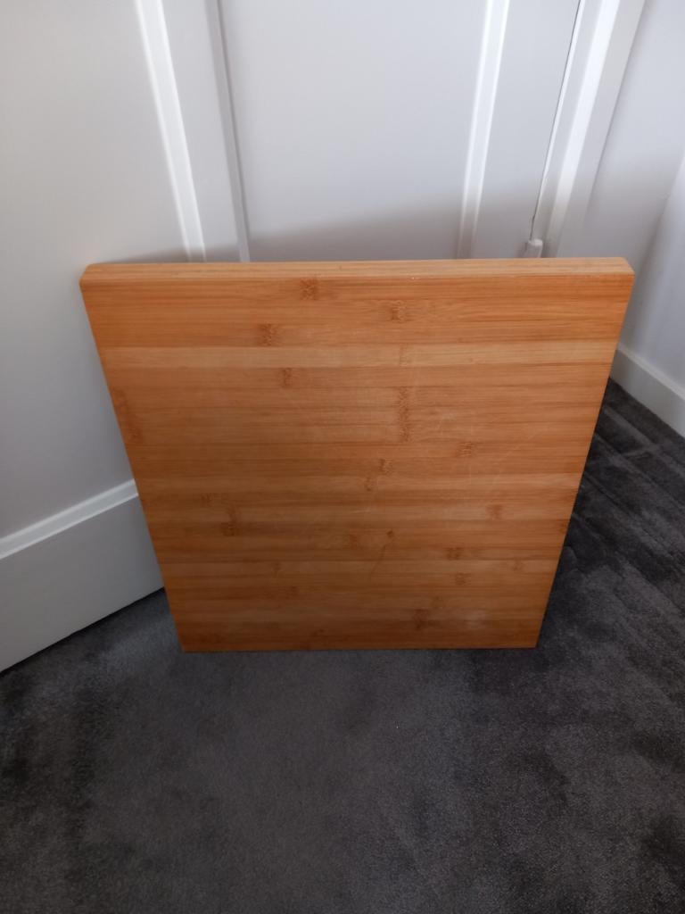 IKEA Lamplig snijplank bamboehout 45x38cm, Huis en Inrichting, Keuken | Keukenbenodigdheden, Gebruikt, IKEA, Hout, Bruin, Ophalen of Verzenden