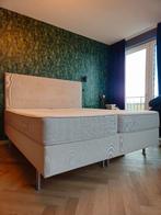 IKEA Boxspring 180x200 EVENSKJER + HESSENG matrassen, Ophalen, Modern, Comfortabel, Gebruikt, Grijs