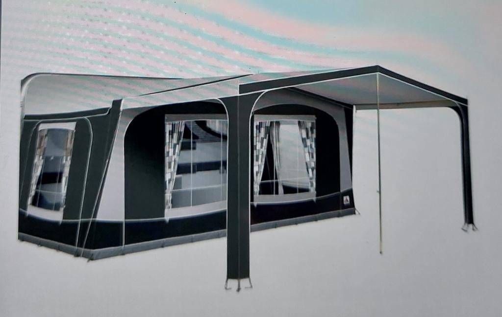 luifel voor de voortent, Ophalen, Zo goed als nieuw, Ten Cate All Season 200g/m2, Dorema