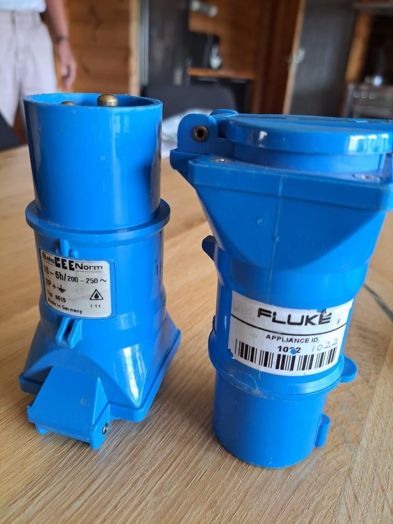 Bals CEE contactstop 16A adapter, Ophalen of Verzenden, Zo goed als nieuw