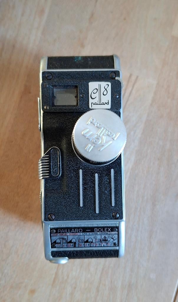 Paillard Bolex c8 8mm filmcamera, Ophalen of Verzenden, 8mm, Camera