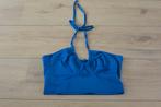 Shein - Blauwe haltertop - S, Kleding | Dames, Blauw, Ophalen of Verzenden, Zo goed als nieuw, Korte mouw