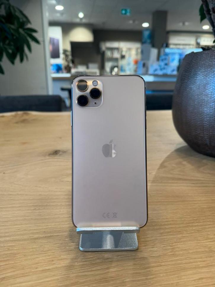 iPhone 11 Pro Max - 64GB Gold (100% batterijconditie), Telecommunicatie, Mobiele telefoons | Apple iPhone, Zo goed als nieuw, 64 GB