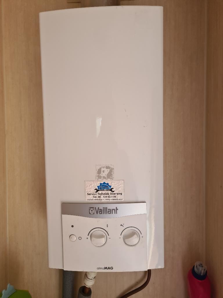 Vaillant Geiser propaan, Doe-het-zelf en Verbouw, Gebruikt, Geiser, Ophalen of Verzenden, Minder dan 20 liter