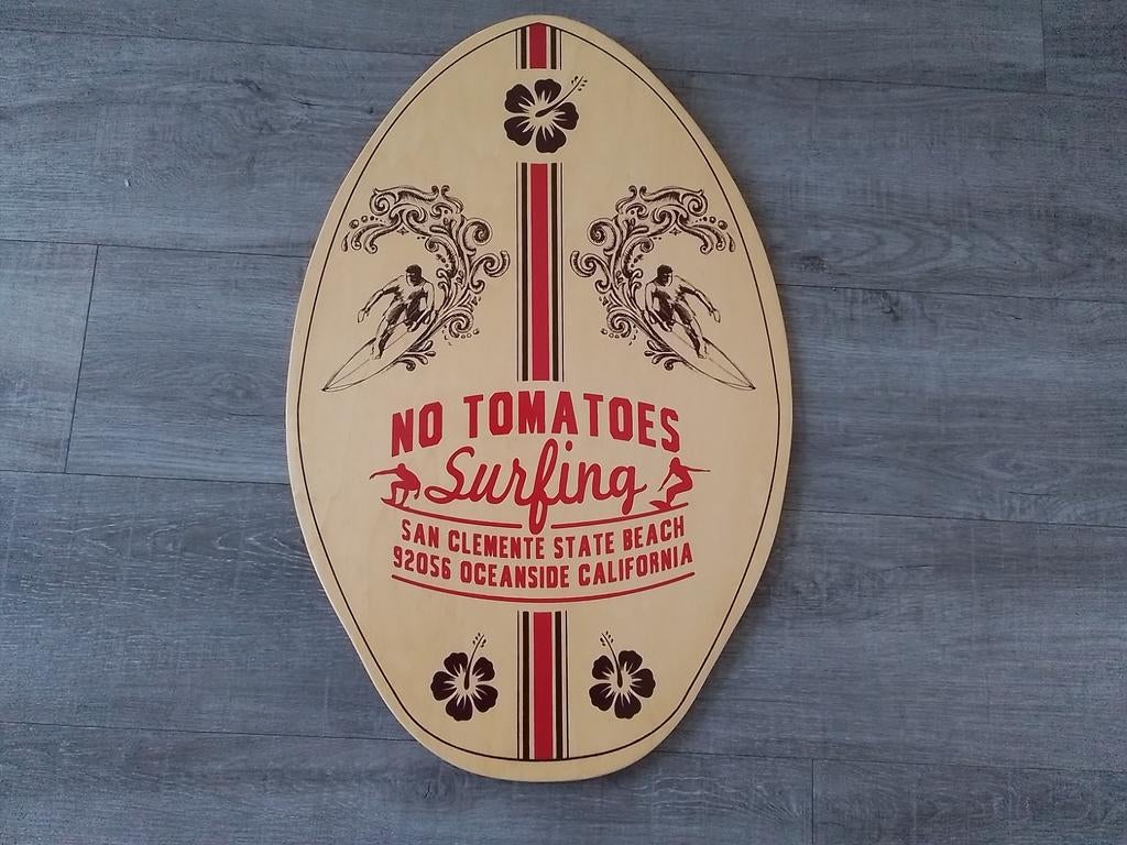 Nieuw skimboard, Ophalen