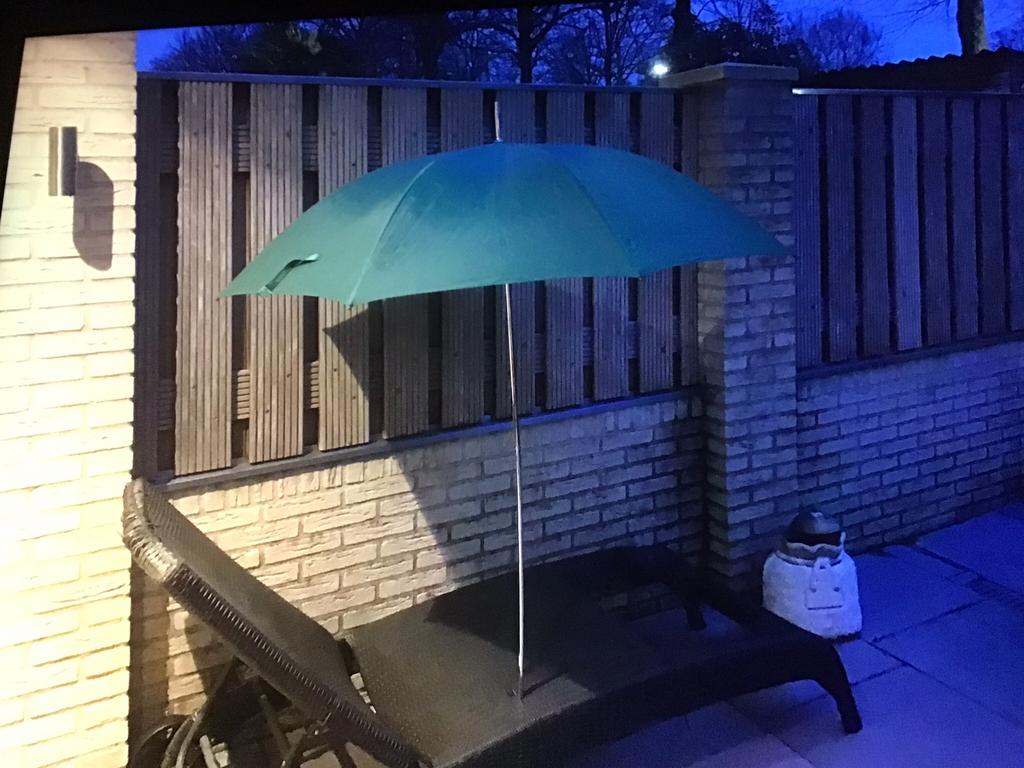 Vis paraplu, Ophalen of Verzenden, Zo goed als nieuw