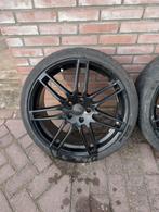 19 inch Audi RS4 velgen met banden 5x112 ET45, 235 mm, Zomerbanden, Ophalen, 19 inch