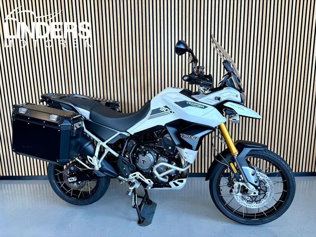 TRIUMPH Tiger 900 Rally Pro + koffers (bj 2020), 888 cc, Motorrijbewijs A, Bedrijf, Overig