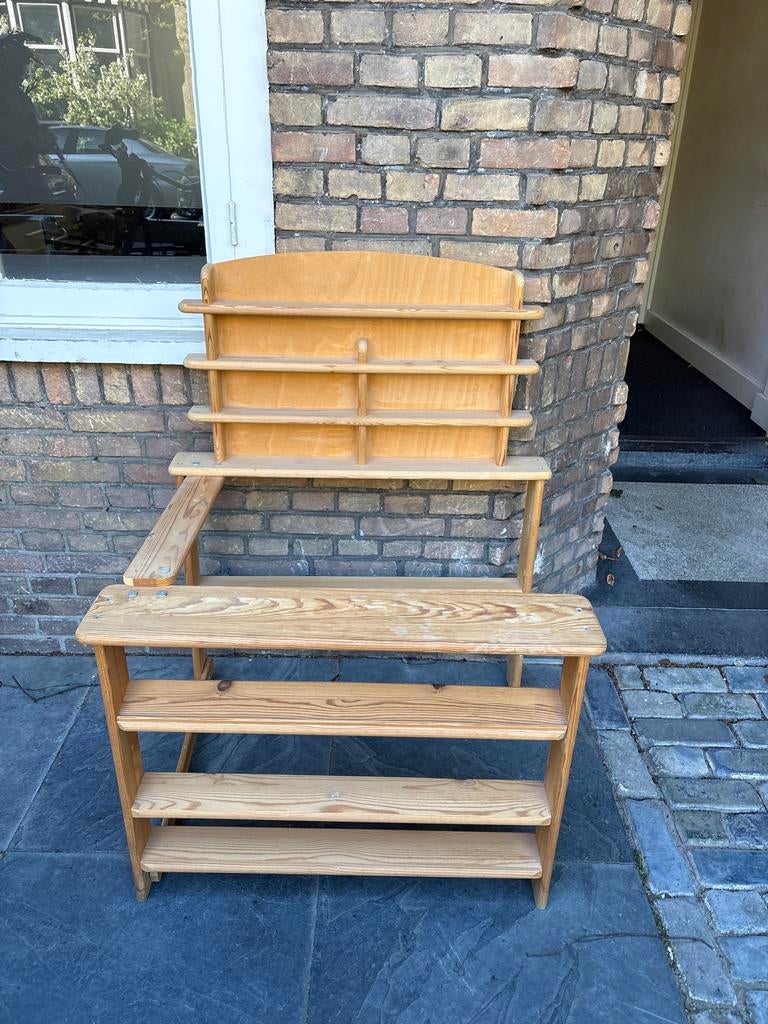 Houten speelgoedwinkeltje voor uren speelplezier, Kinderen en Baby's, Ophalen, Gebruikt, Jongen of Meisje