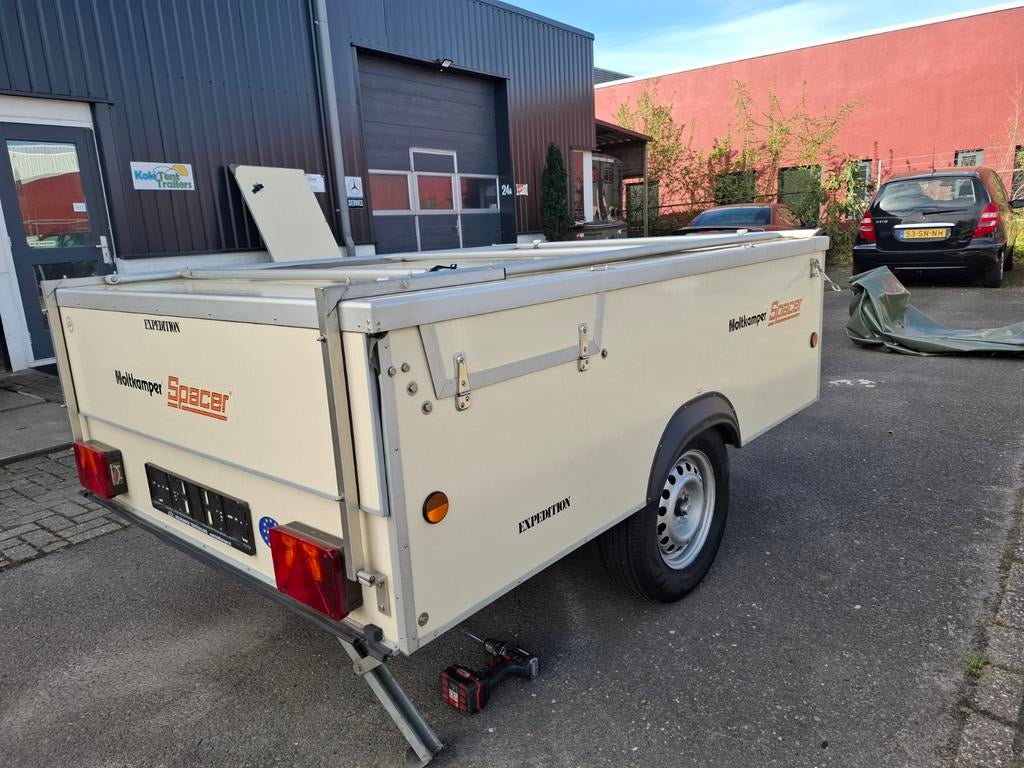 Holtkamper Spacer aanhanger 2006 tent niet fantastisch, Ophalen