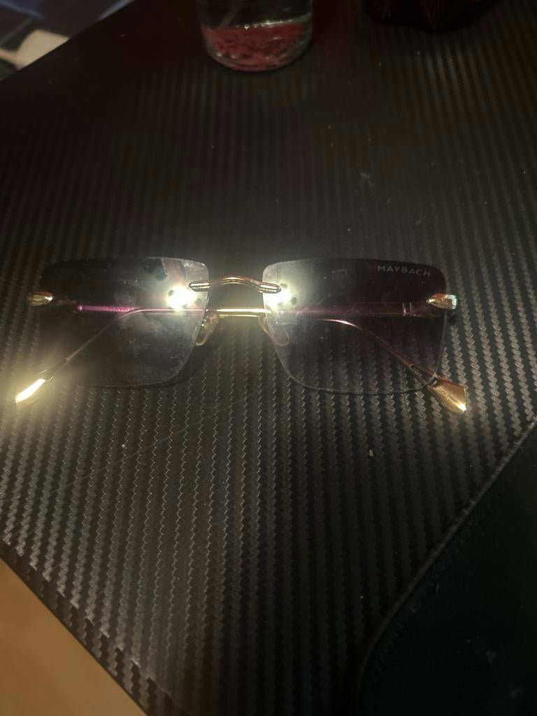 Maybach bril, Overige merken, Gebruikt, Zonnebril, Zwart