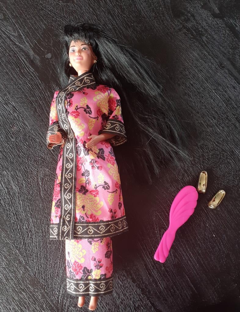Barbie Dolls of the World 1993 Chinees, Ophalen, Zo goed als nieuw, Pop