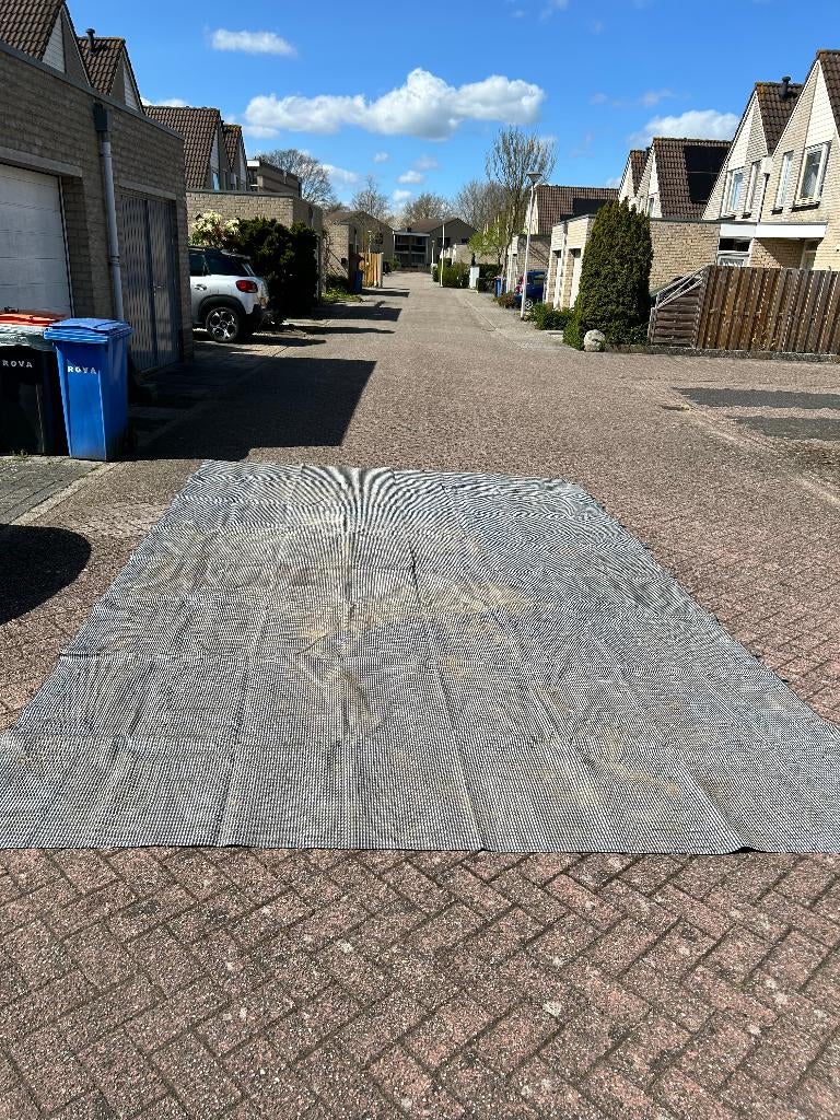 tenttapijt, Caravans en Kamperen, Caravan accessoires, Ophalen, Gebruikt