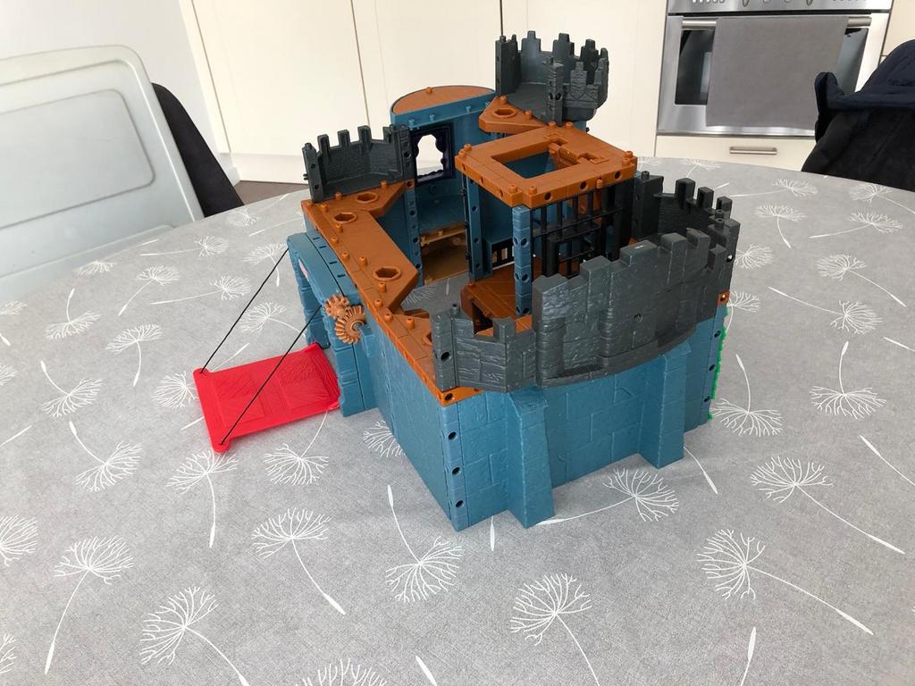 Fisher Price Kasteel met vele toebehoren, Kinderen en Baby's, Ophalen of Verzenden, Gebruikt, Speelset