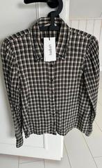 Bash zwart geruite blouse Sandy, Kleding | Dames, Ophalen of Verzenden, Nieuw, Maat 38/40 (M), Zwart