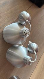 Hanglampen zilver, Ophalen of Verzenden, Zo goed als nieuw, Minder dan 50 cm