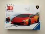 3D puzzel Raceauto Lamborghini Huracan Evo nieuw Ravensburge, Hobby en Vrije tijd, Modelauto's | 1:18, Ophalen of Verzenden, Zo goed als nieuw