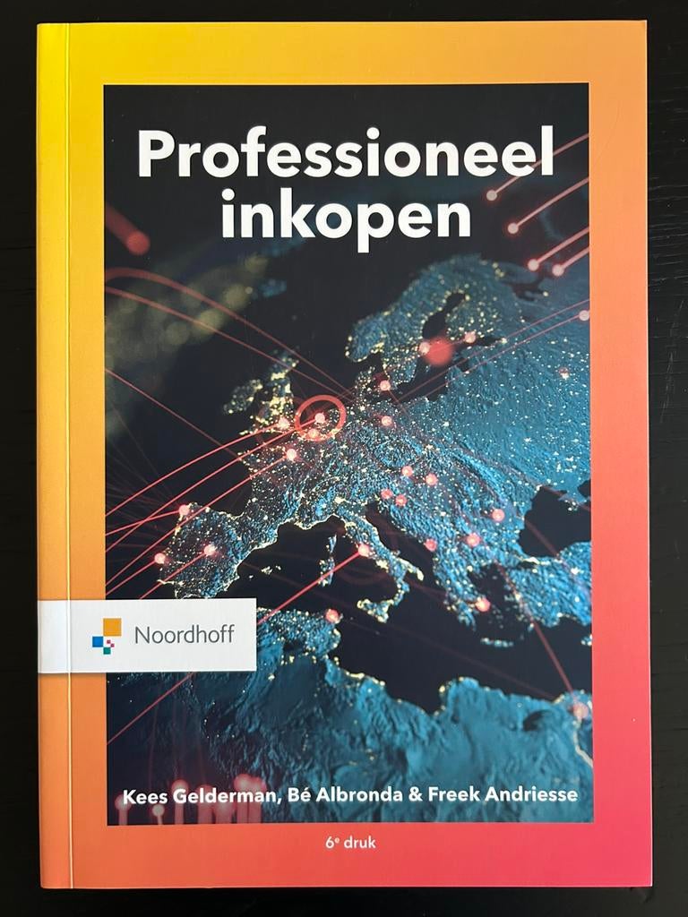 Professioneel inkopen, Verzenden, Nieuw, HBO, Bé Albronda; Freek Andriesse; Kees Gelderman