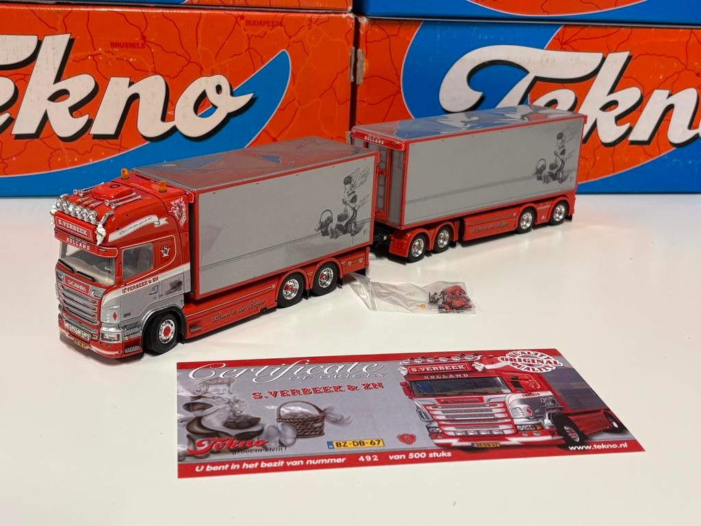 Tekno Verbeek Combi, Ophalen of Verzenden, Zo goed als nieuw, Bus of Vrachtwagen, Tekno