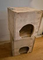 Werpkist nestkast konijn, Ophalen