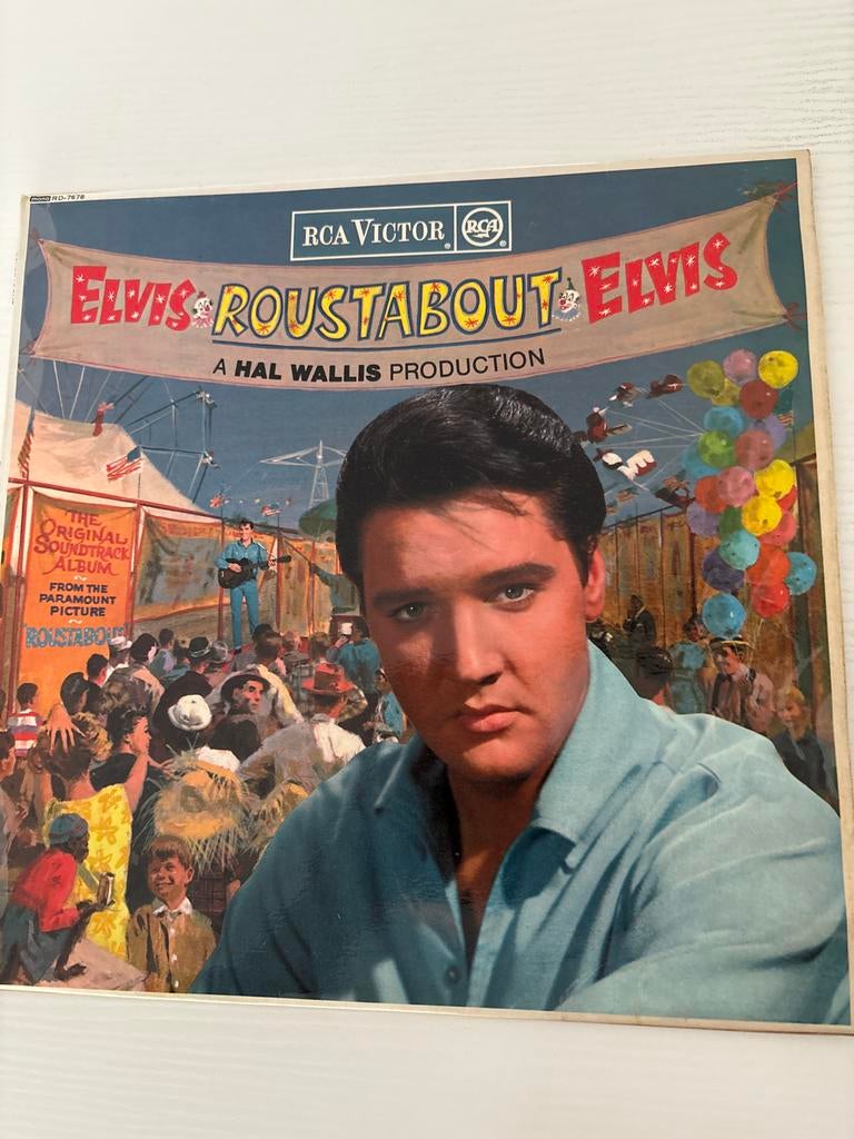 Elvis Presley- Mono Roustabout LP(RCA Victor) vroege persing, Ophalen of Verzenden, Zo goed als nieuw, Cd of Plaat
