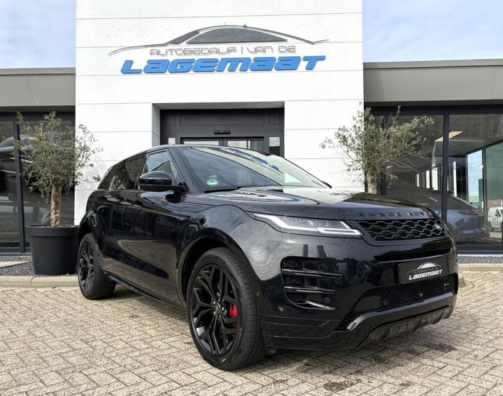 Land Rover Range Rover Evoque R-Dynamic SE Hybrid | Black Pa, Auto's, Land Rover, Bedrijf, Te koop, 4x4, ABS, Achteruitrijcamera