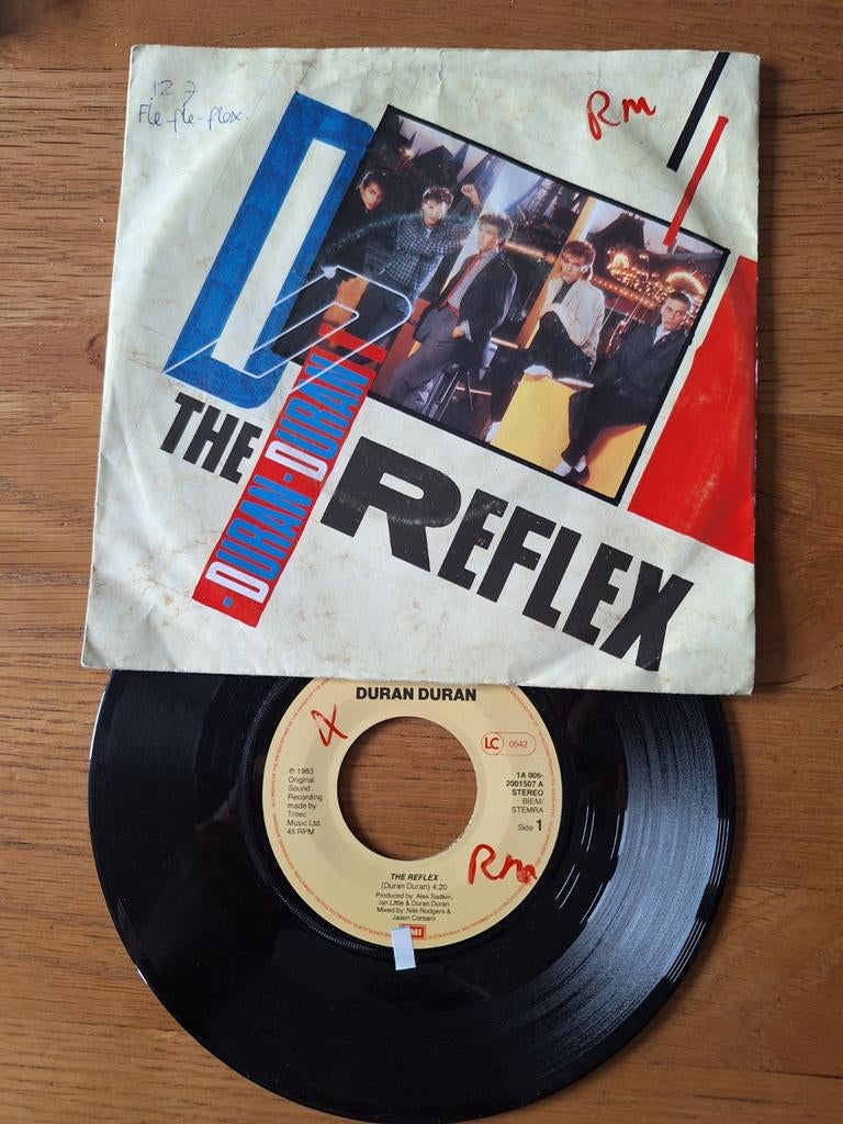 Duran Duran - The Reflex (Vinyl Single), Cd's en Dvd's, Vinyl Singles, Gebruikt, Fotohoes, Originele persing, Single, 1980 - 1989