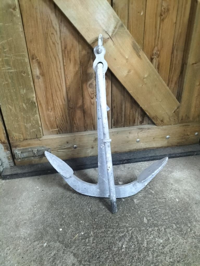 stok anker, Ophalen, Gebruikt, Ankeren en Afmeren, Zeilboot of Motorboot