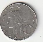 10 shilling 1975 Oostenrijk. km. 2918, Postzegels en Munten, Munten | Europa | Niet-Euromunten, Ophalen of Verzenden, Oostenrijk
