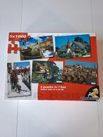 puzzel 5x 1000 stukjes, Ophalen of Verzenden, Meer dan 1500 stukjes, Zo goed als nieuw, Legpuzzel