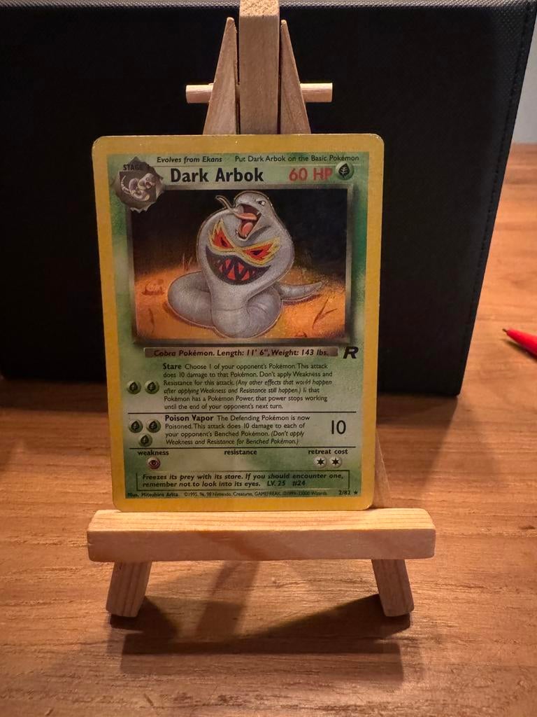 Dark Arbok #2 team rocket, Ophalen of Verzenden, Zo goed als nieuw