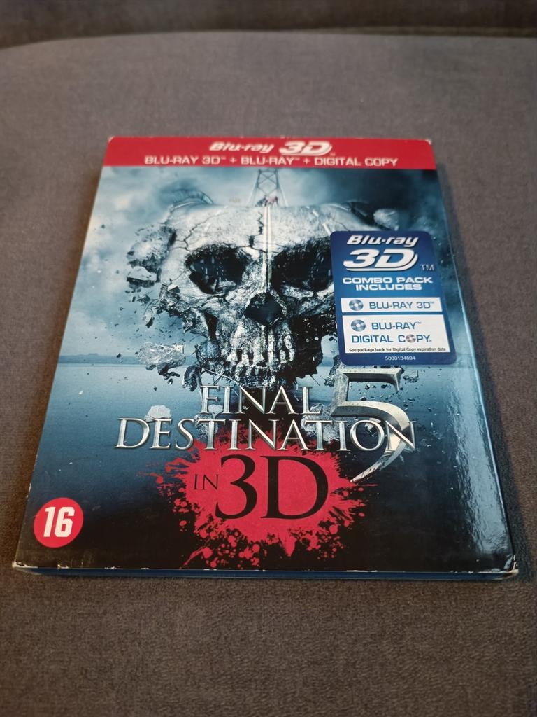 Final destination 5 3D - bluray, Cd's en Dvd's, Blu-ray, Ophalen of Verzenden, Zo goed als nieuw, Horror