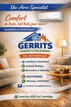 Airco wandmodel gree warm en koel + montage energiezuinig, Ophalen, Nieuw