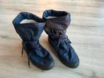 Snowboots, gevoerd, maat 40, donkerblauw., Kleding | Dames, Schoenen, Blauw, Snowboots, Ophalen of Verzenden, Gedragen