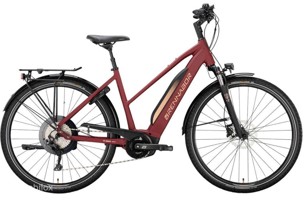 BRENNABOR Electric trekking bike T-48e 28"/55cm-L/10/earth r