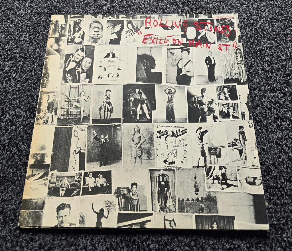 Rolling stones exile on main st 2lp Gatefold, Cd's en Dvd's, Vinyl | Rock, Ophalen of Verzenden, Gebruikt, 12 inch, Poprock