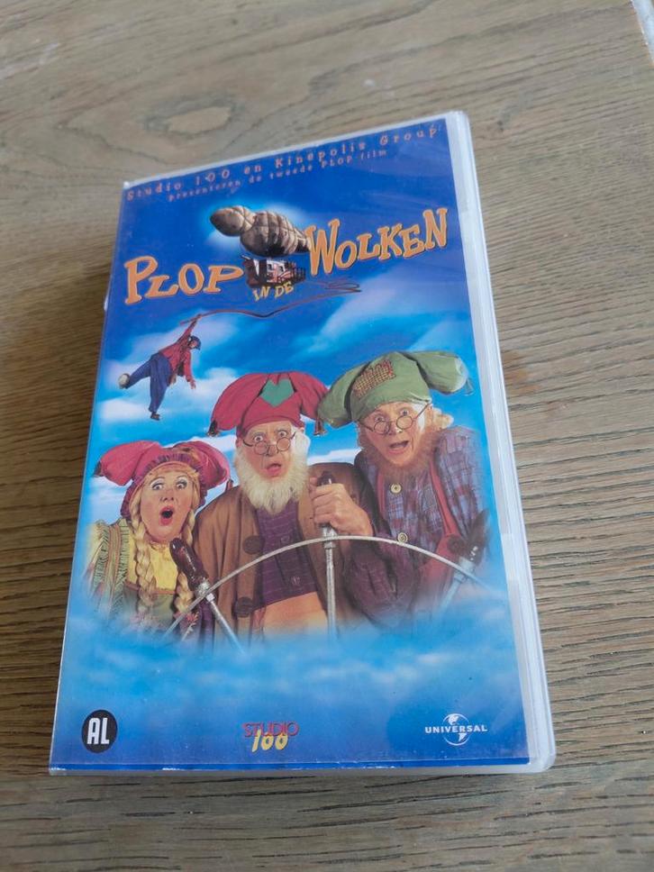 Kabouter Plop in de Wolken Videoband. Studio 100., Cd's en Dvd's, VHS | Kinderen en Jeugd, Gebruikt, Kinderprogramma's en -films