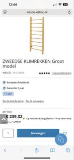 Groot Zweeds Klimrek, Ophalen of Verzenden, Gebruikt, Klimnet, Aanbouwonderdeel