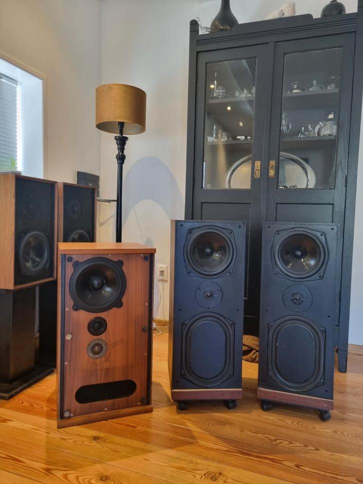 Kef Calinda, Audio, Tv en Foto, Luidsprekers, Front, Rear of Stereo speakers, 60 tot 120 watt, Overige merken, Ophalen of Verzenden
