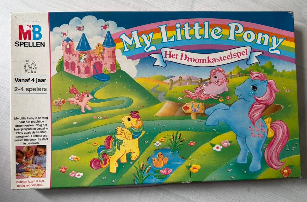 My little pony droomkasteel kastelen spel, Ophalen of Verzenden, Zo goed als nieuw