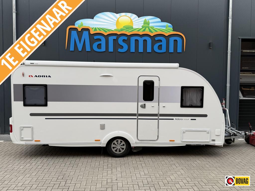 Adria Adora 522 UP, Caravans en Kamperen, Caravans, Overige typen, Rondzit, Adria, 5 tot 6 meter